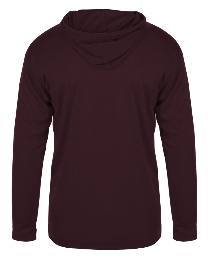 Badger 2105 Youth B-Core Long-Sleeve Hooded Tee Badger