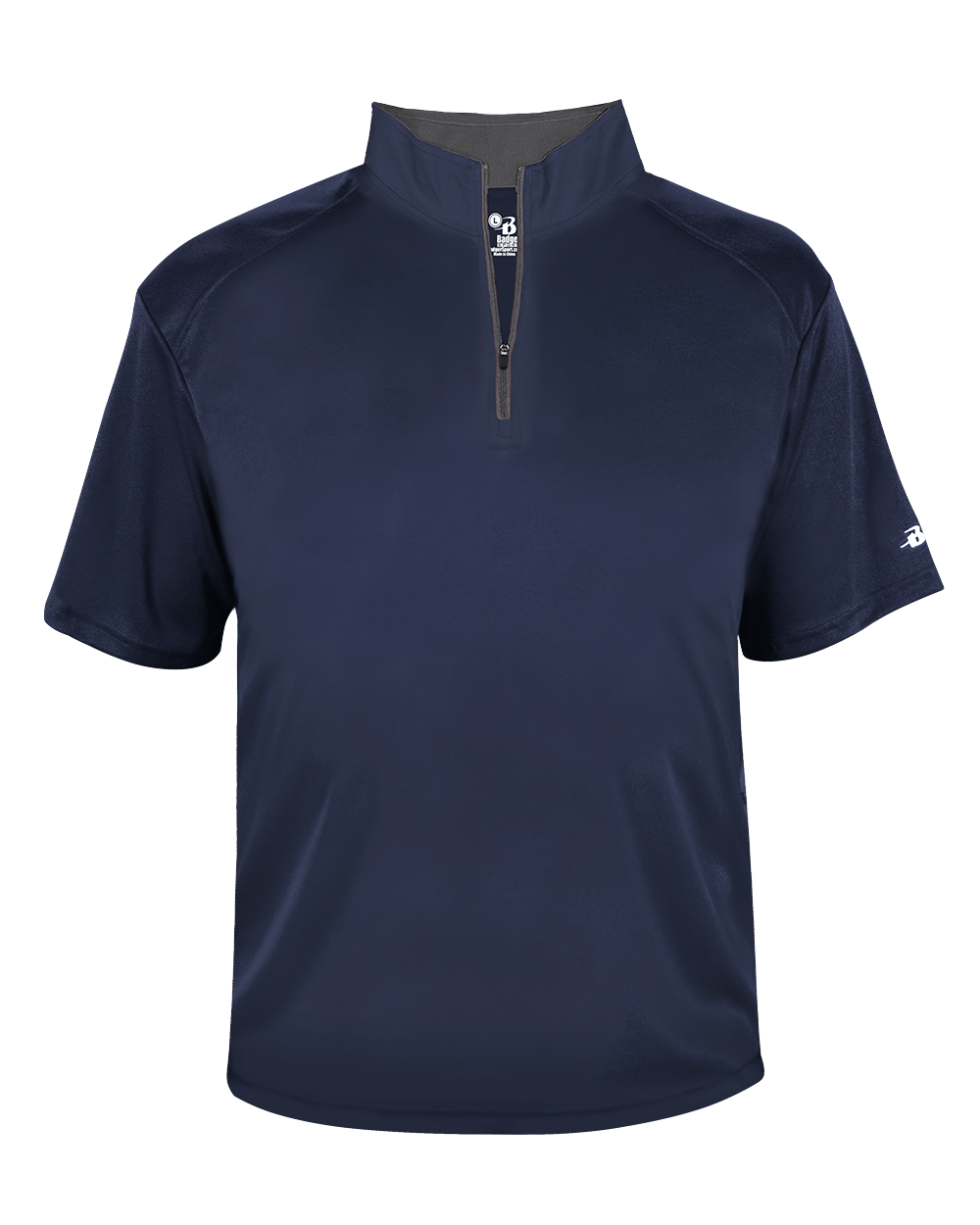 Badger Youth B-Core Short-Sleeve 1/4 Zip Badger