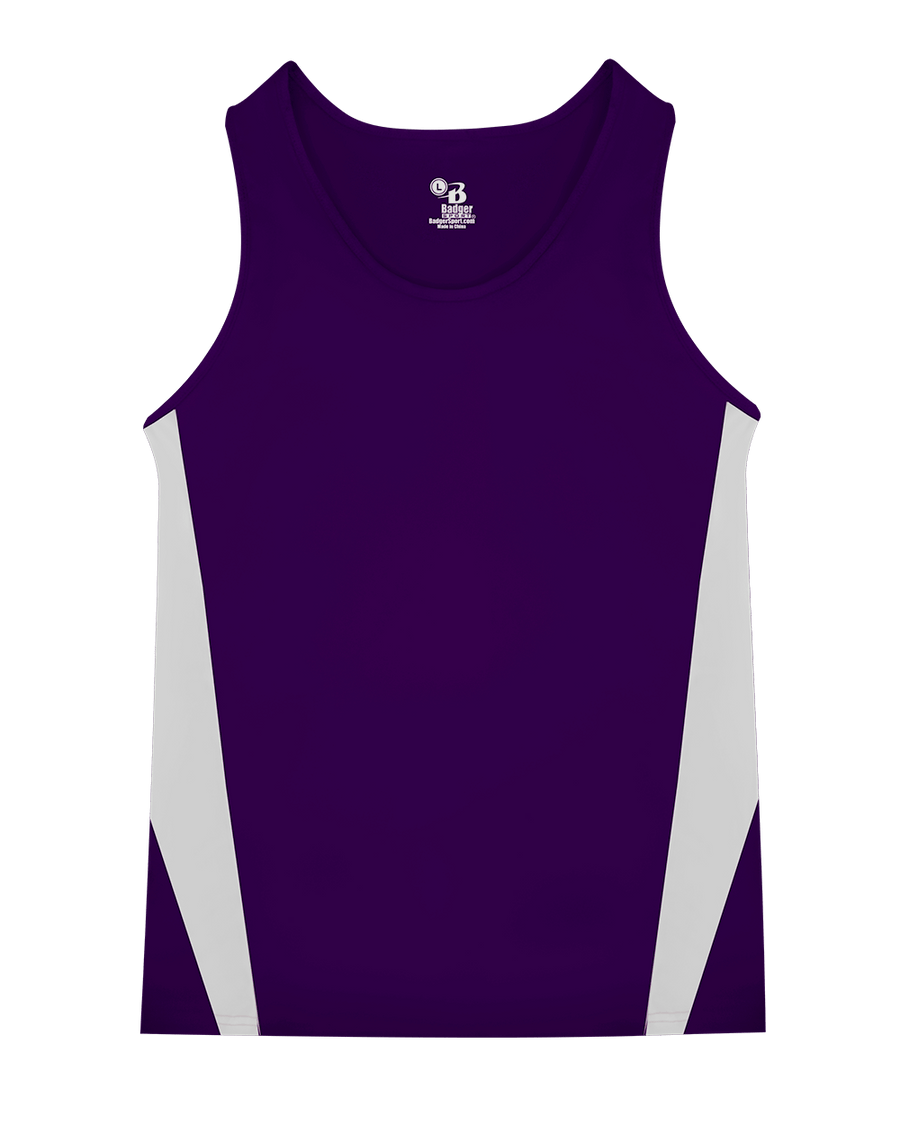 Badger 8667 Men's Stride Singlet Badger