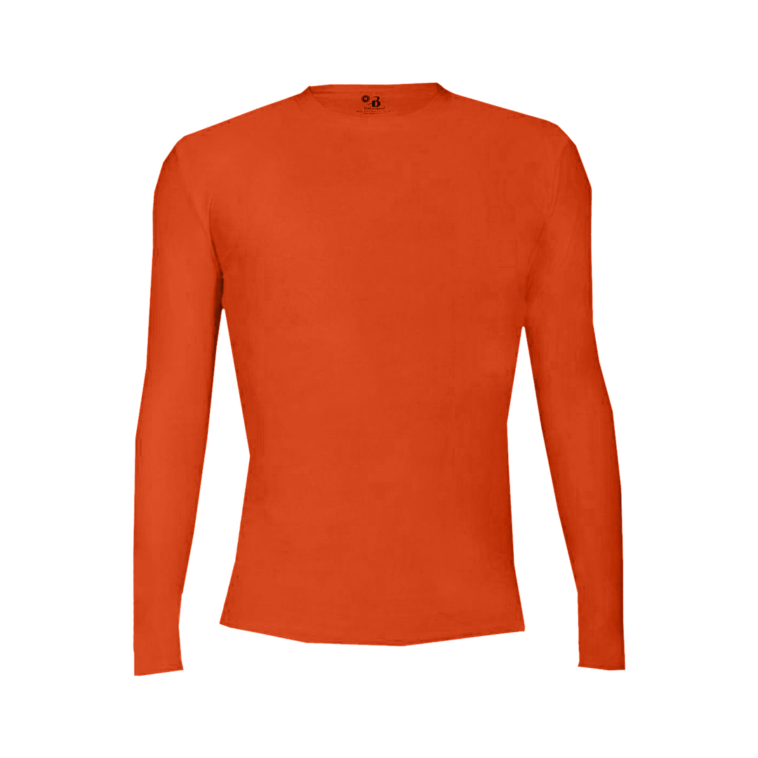 Badger Men's 4605 Pro-Compression Long-Sleeve Crew Shirt Badger