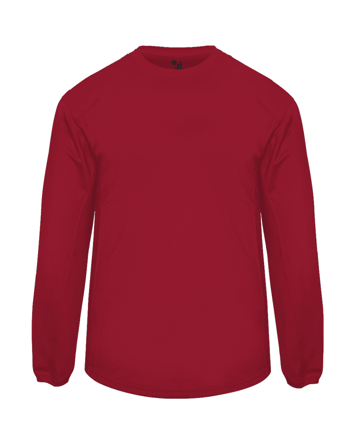 Badger Men's Perf. Fleece Pullover Badger