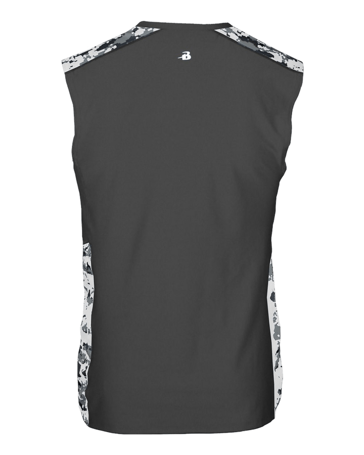 Badger Men's Digital Fitted Sleeveless Tee Badger