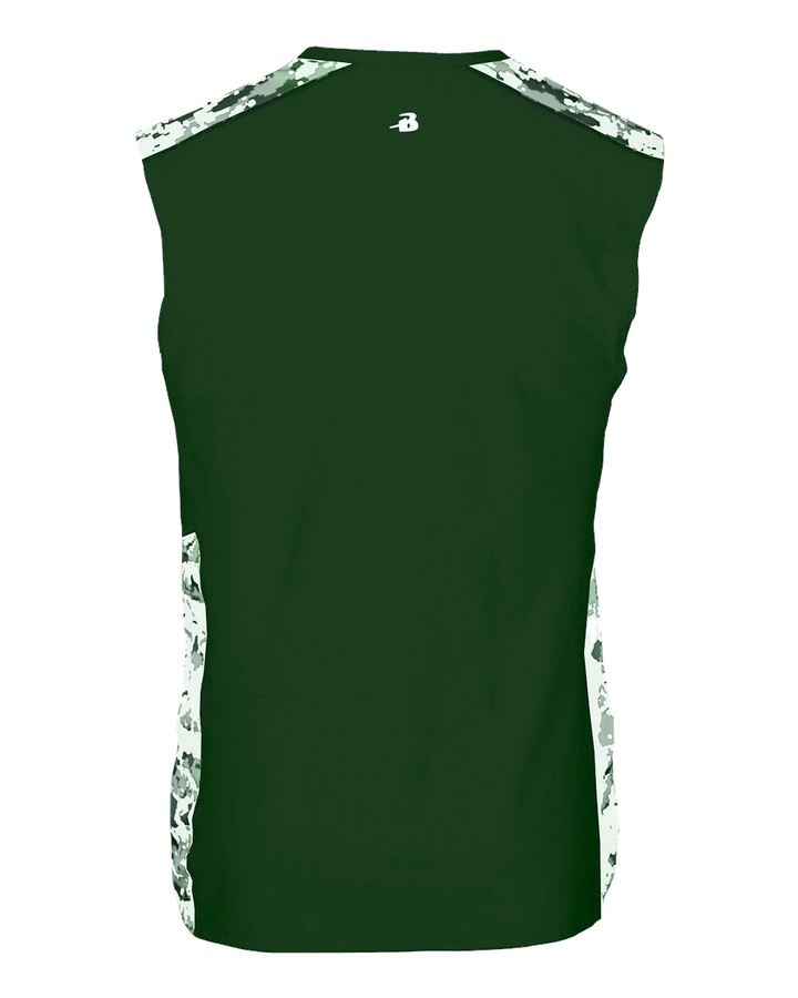 Badger Men's Digital Fitted Sleeveless Tee Badger