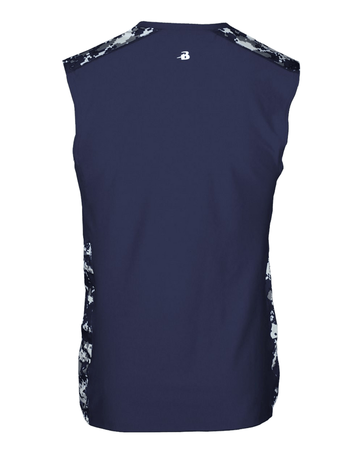 Badger Men's Digital Fitted Sleeveless Tee Badger