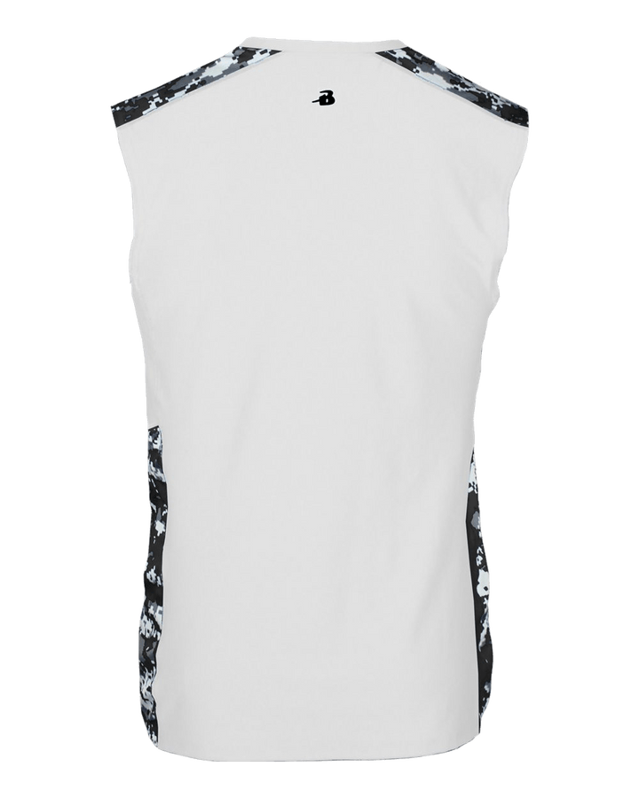 Badger Men's Digital Fitted Sleeveless Tee Badger