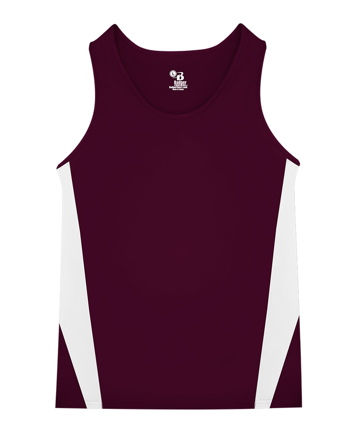 Badger Youth Stride Singlet Badger