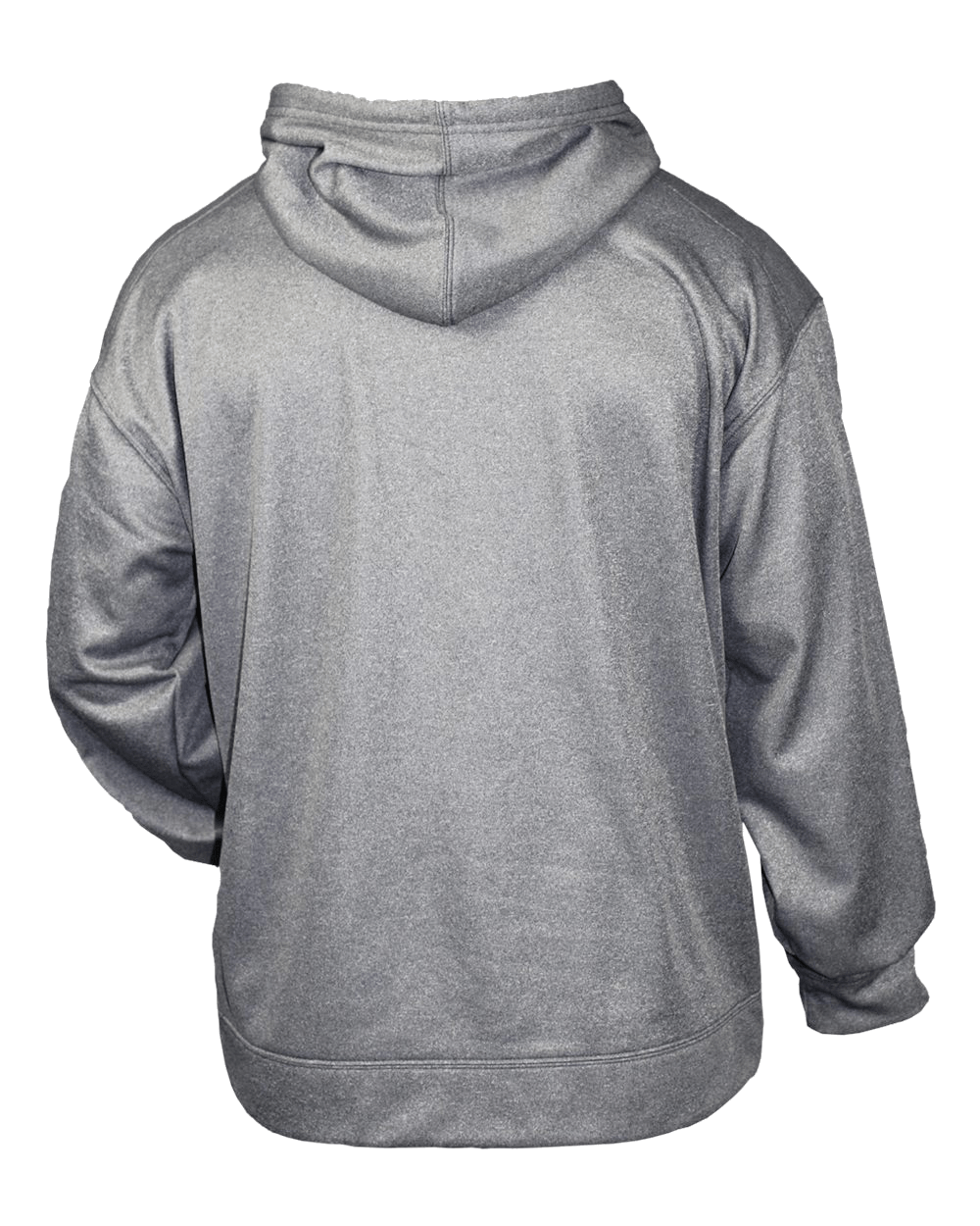 Badger Men's Pro Heather Fleece Hoodie Badger