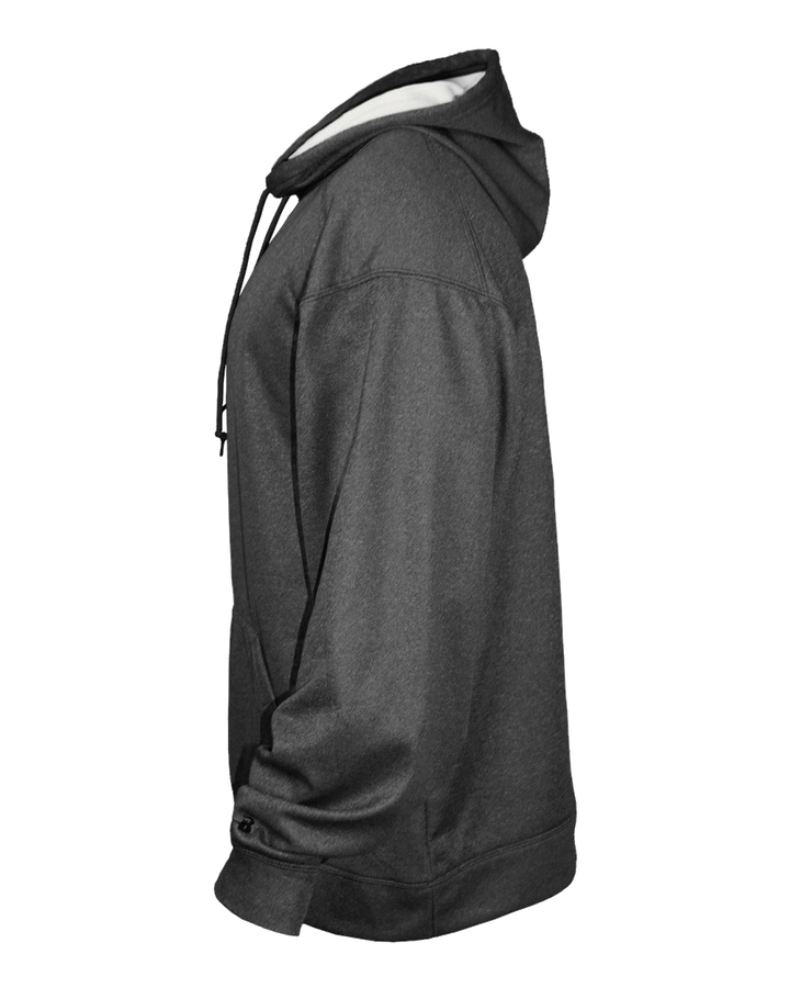 Badger Men's Pro Heather Fleece Hoodie Badger