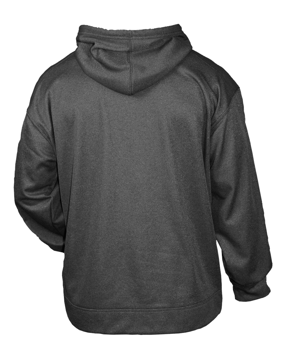 Badger Men's Pro Heather Fleece Hoodie Badger