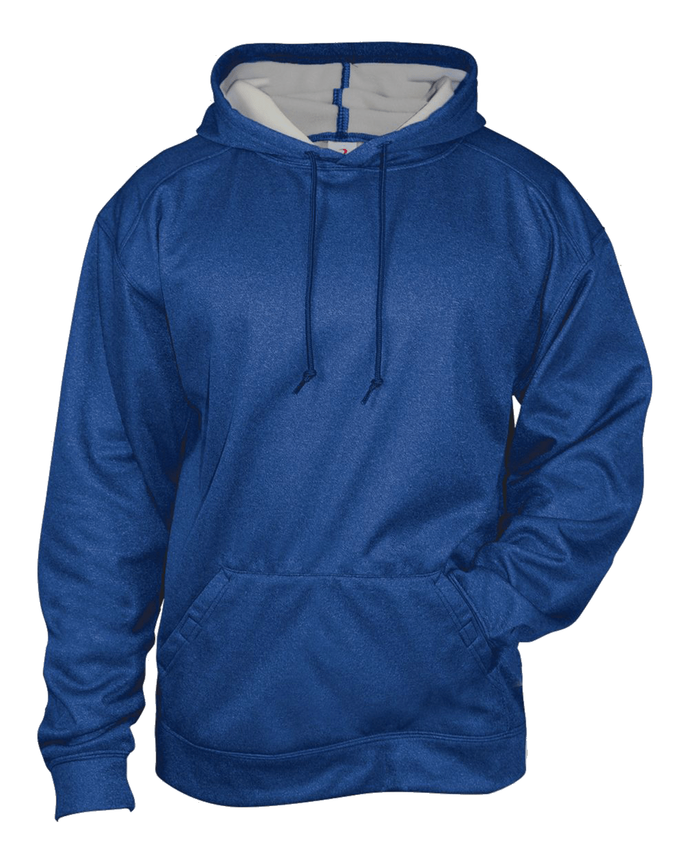 Badger Men's Pro Heather Fleece Hoodie Badger