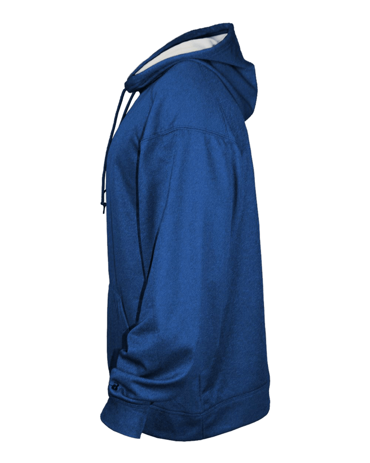 Badger Men's Pro Heather Fleece Hoodie Badger