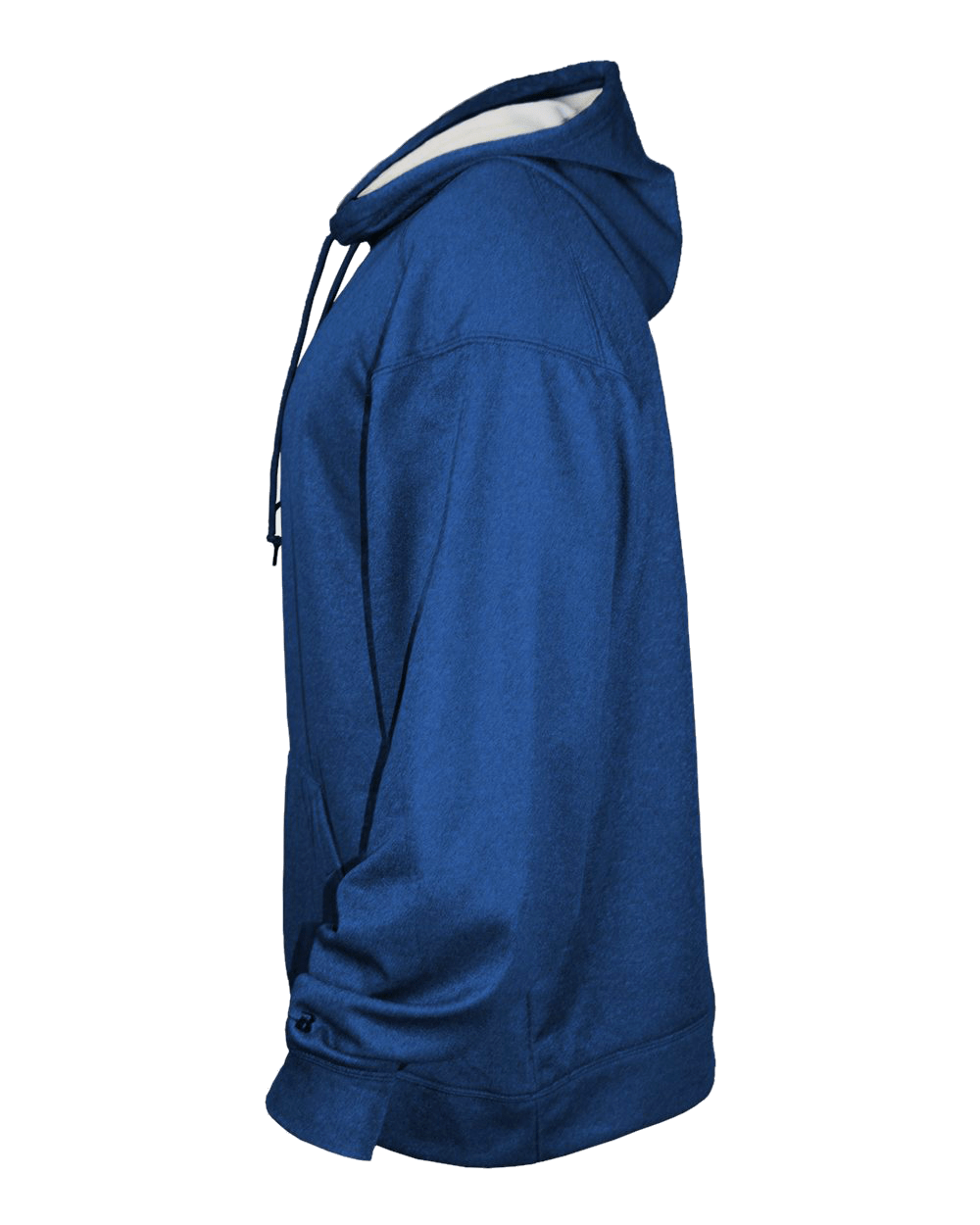 Badger Men's Pro Heather Fleece Hoodie Badger