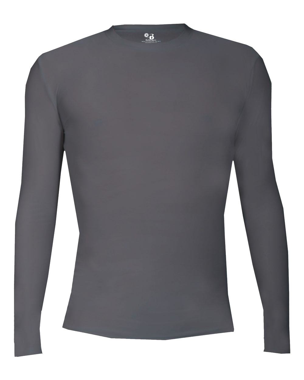 Badger 2605 Youth Pro-Compression Long-Sleeve Crew Shirt Badger