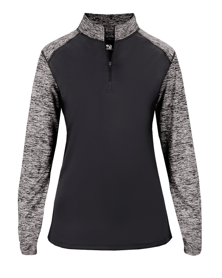 Badger Women's Sport Blend 1/4 Zip Badger