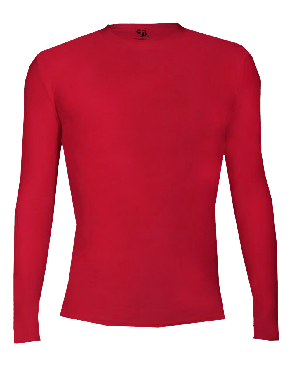 Badger 2605 Youth Pro-Compression Long-Sleeve Crew Shirt Badger