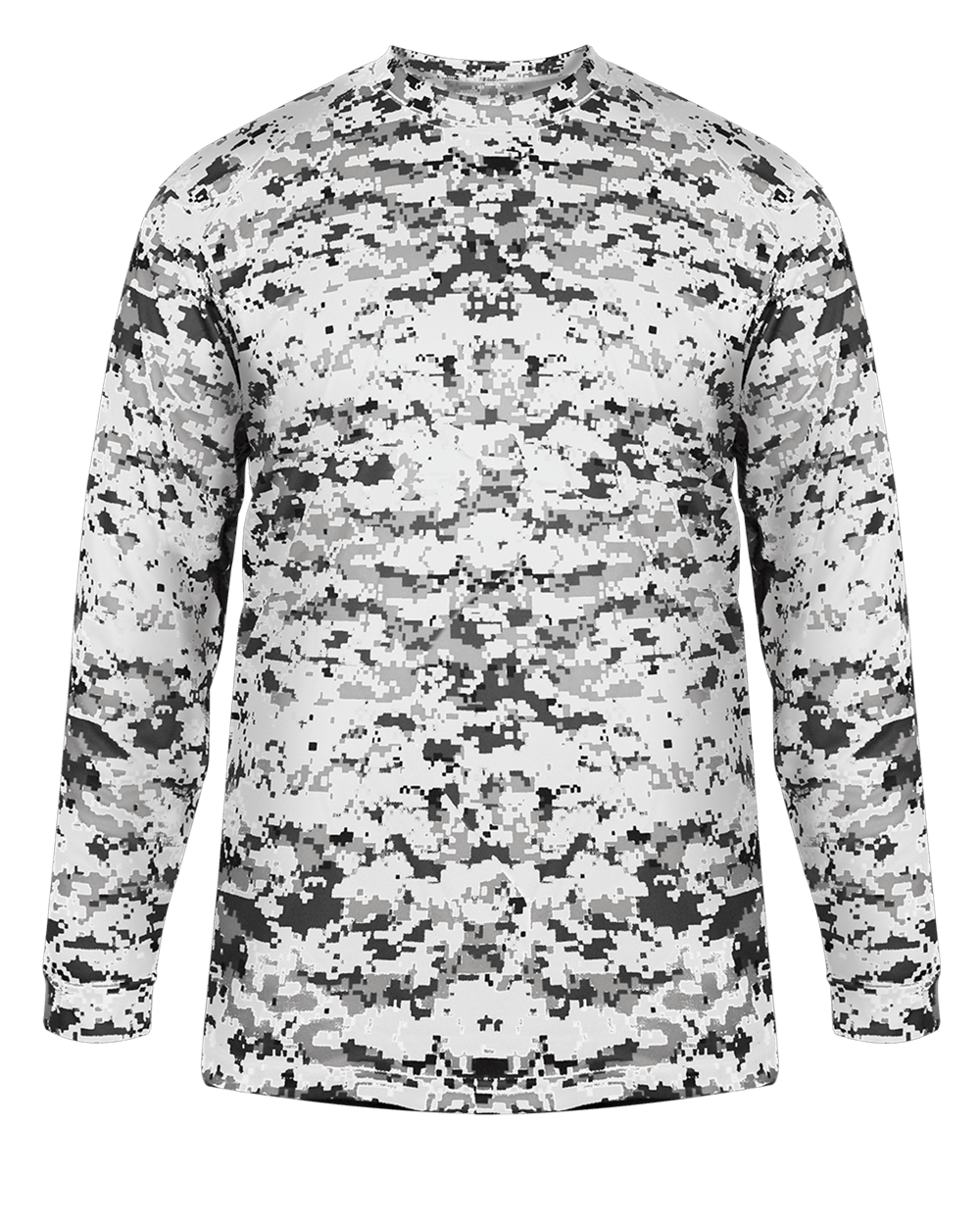 Badger Youth Digital Long-Sleeve Tee Badger