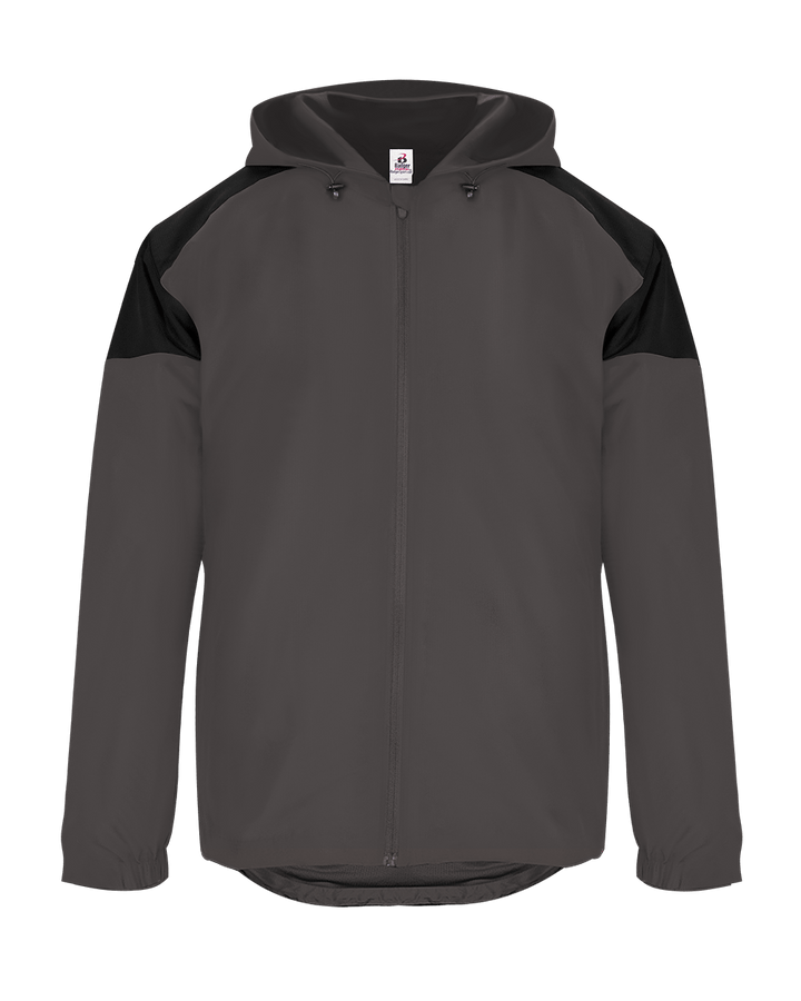 Badger Men's Rival Hooded Jacket Badger