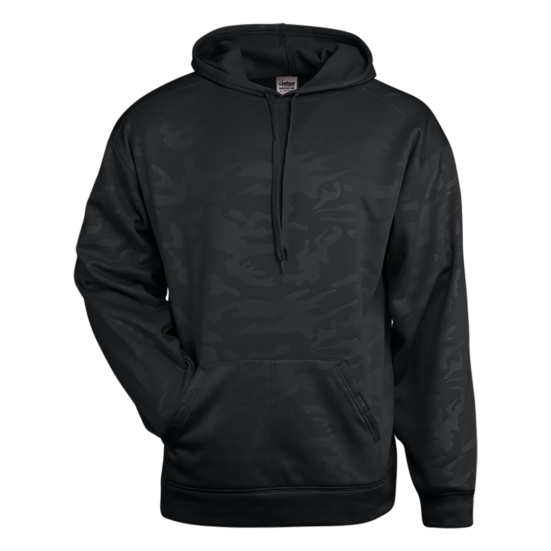 Badger Men's MonoCam Embossed Hoodie Badger