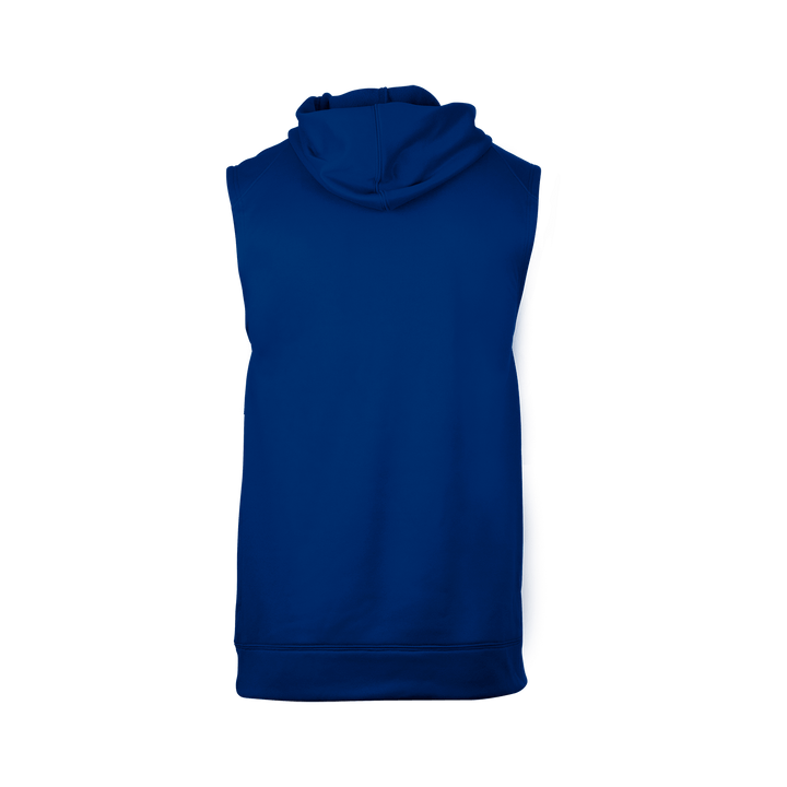 Badger Men's Perf. Fleece Sleeveless Hoodie Badger