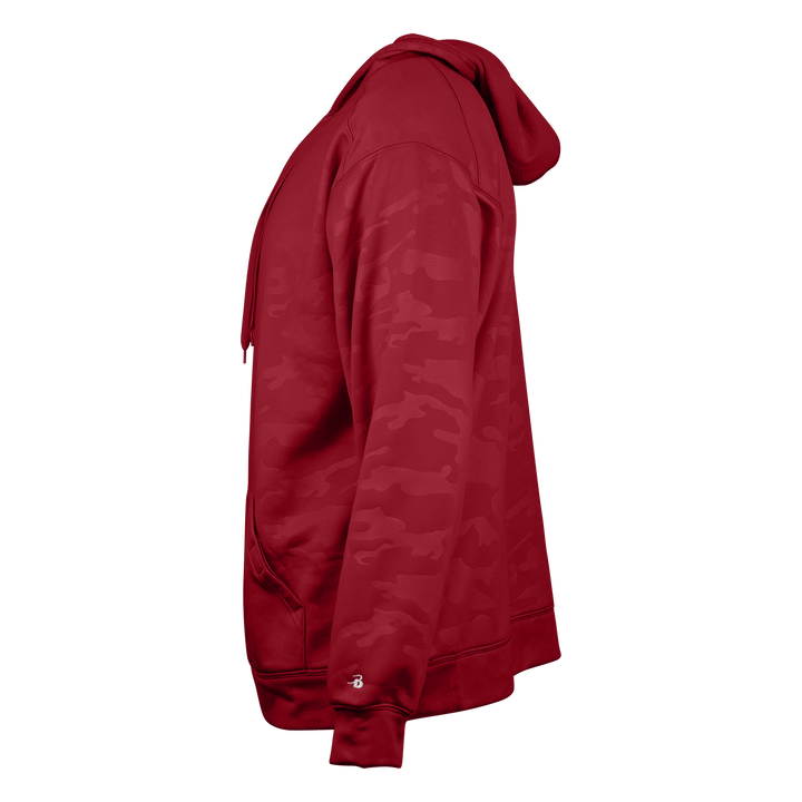 Badger Men's MonoCam Embossed Hoodie Badger