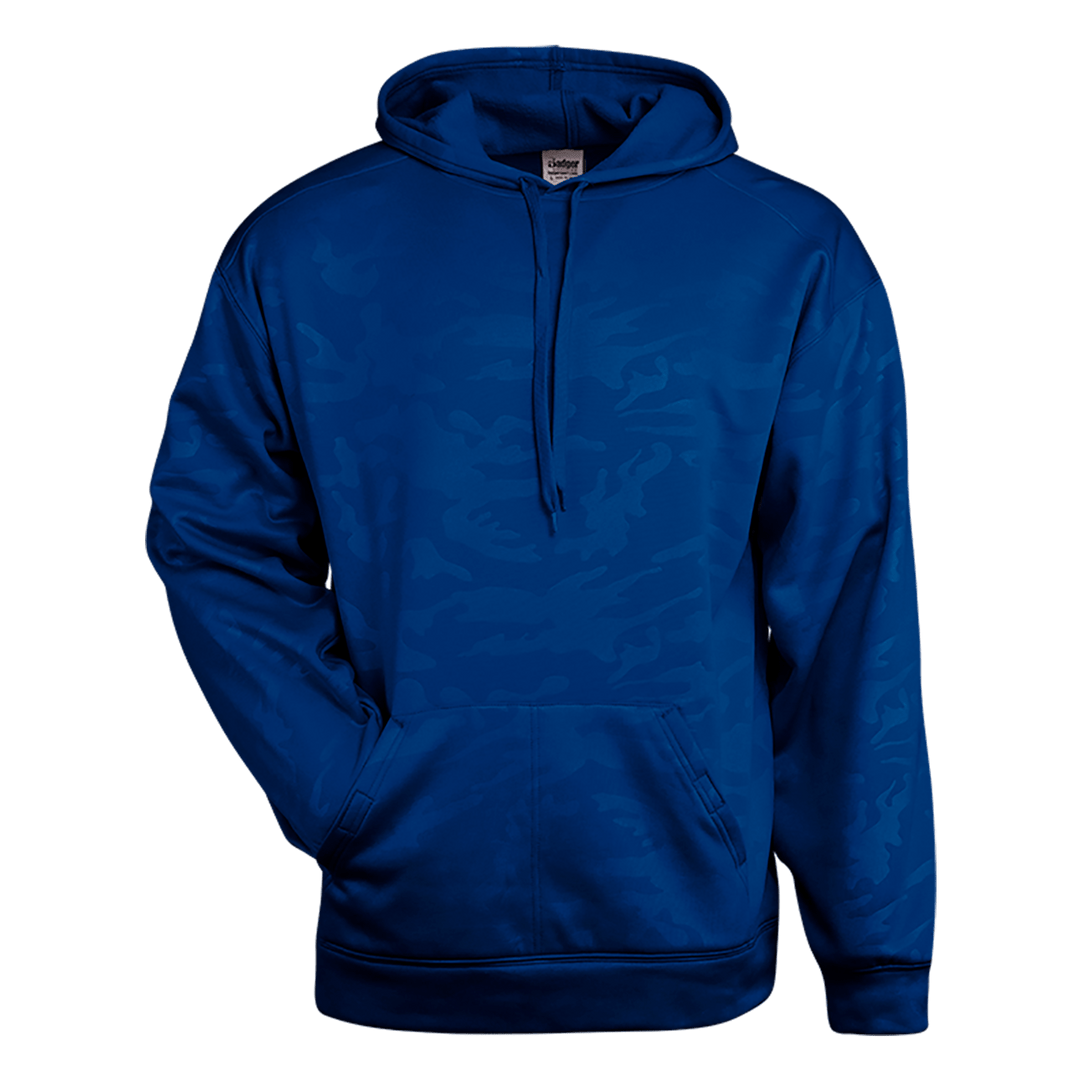 Badger Men's MonoCam Embossed Hoodie Badger