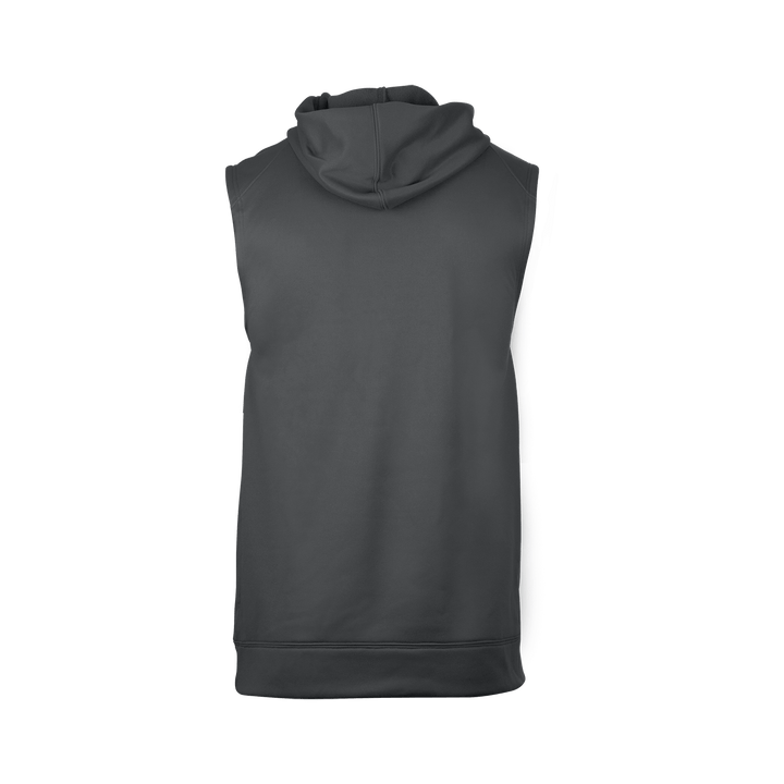 Badger Men's Perf. Fleece Sleeveless Hoodie Badger