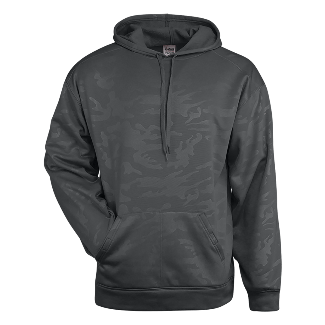 Badger Men's MonoCam Embossed Hoodie Badger