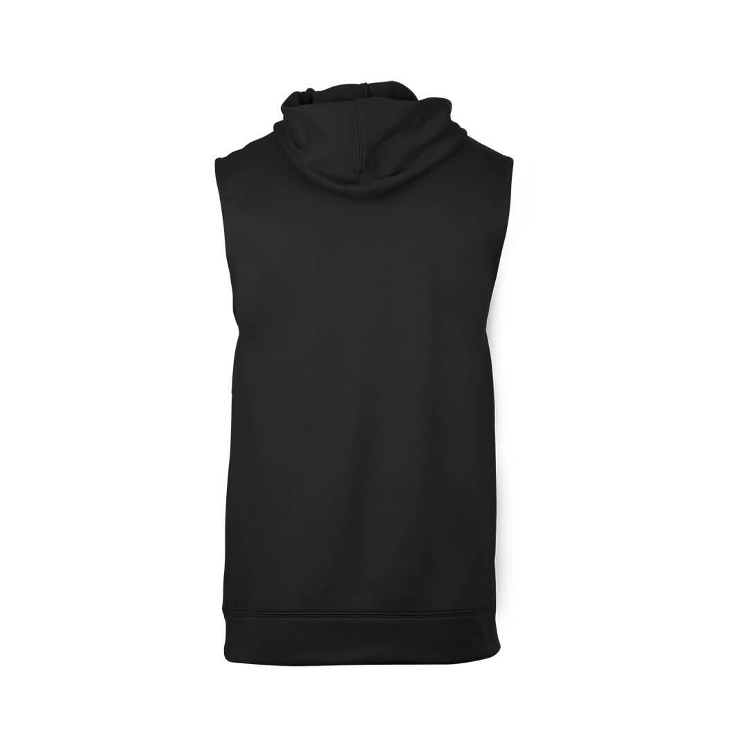 Badger Men's Perf. Fleece Sleeveless Hoodie Badger