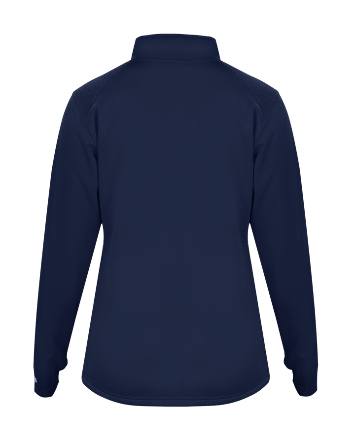 Badger Women's 1/4 Zip Perf. Fleece Badger