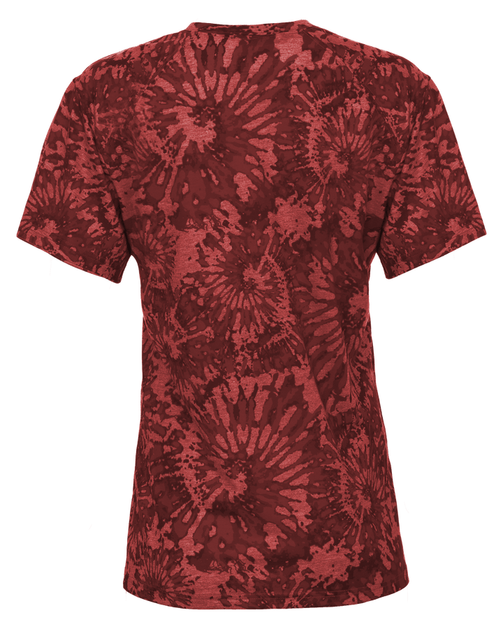 Badger Women's Tie-Dye Tri-Blend Tee Badger