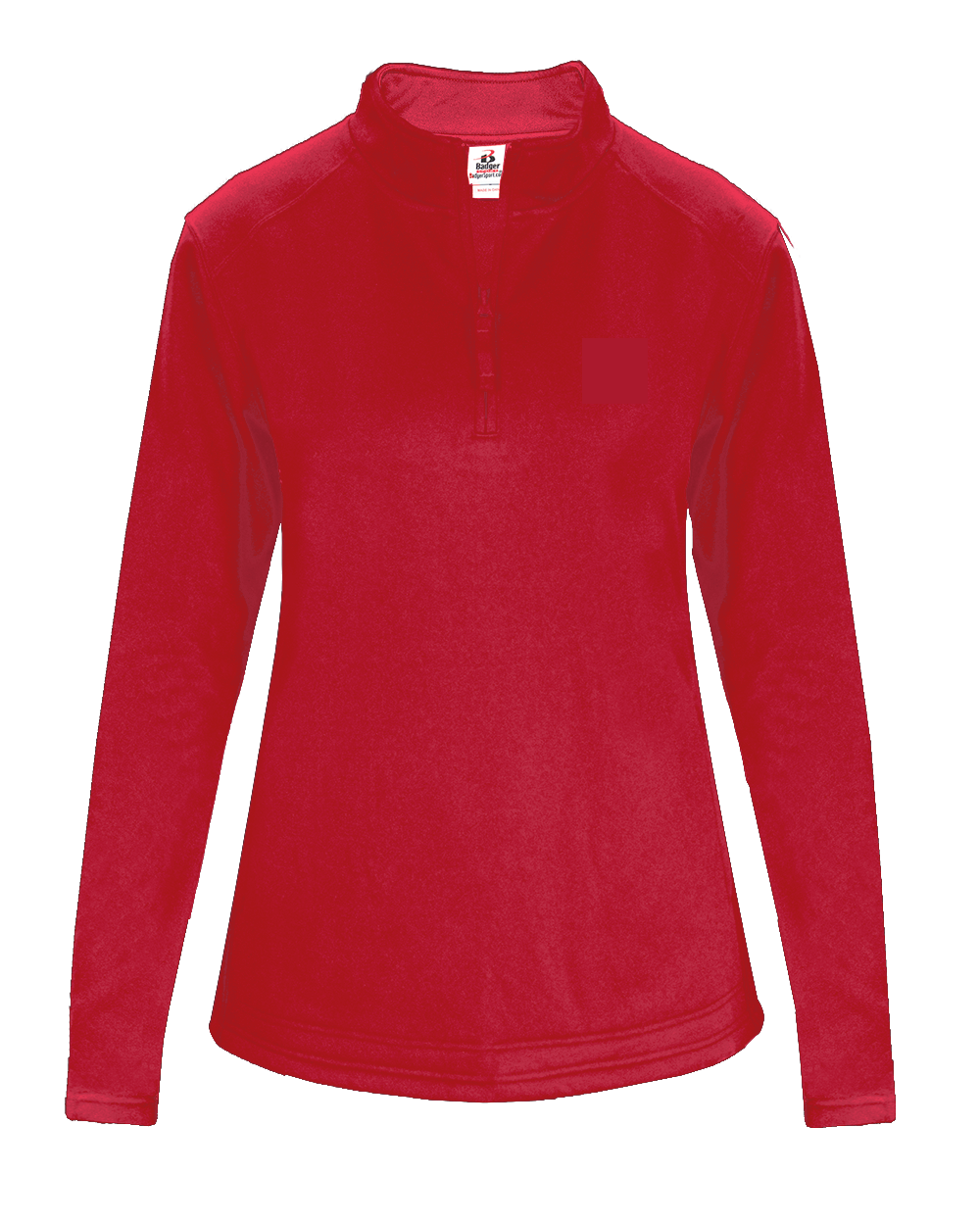 Badger Women's 1/4 Zip Perf. Fleece Badger