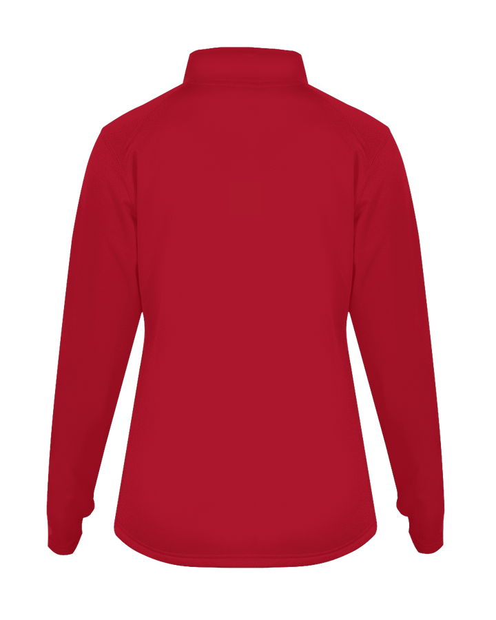 Badger Women's 1/4 Zip Perf. Fleece Badger