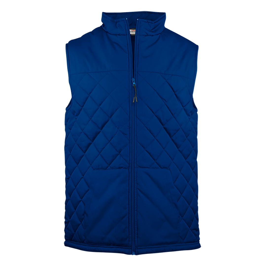 Badger Youth Quilted Vest Badger