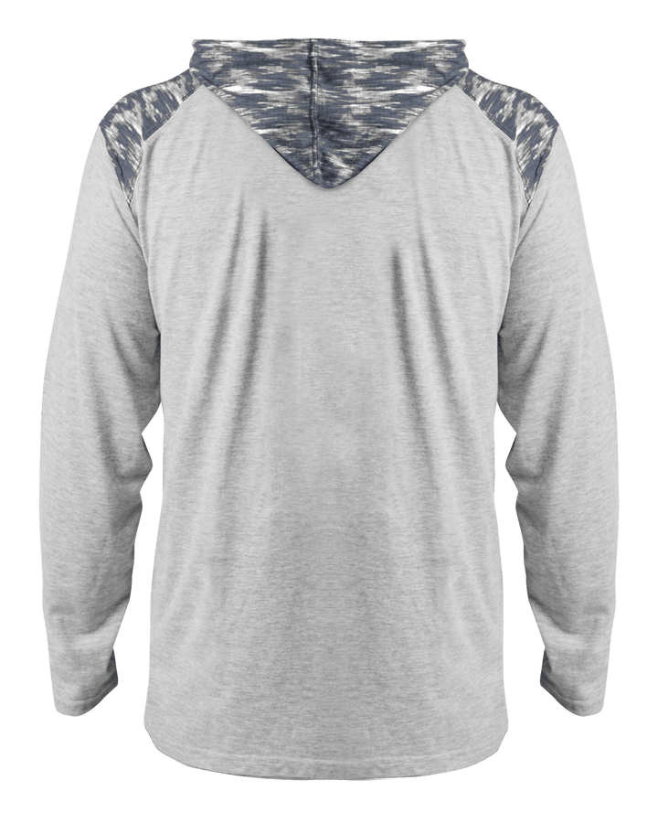 Badger Youth Vintage Flame Tri-Blend Hoodie Tee Badger