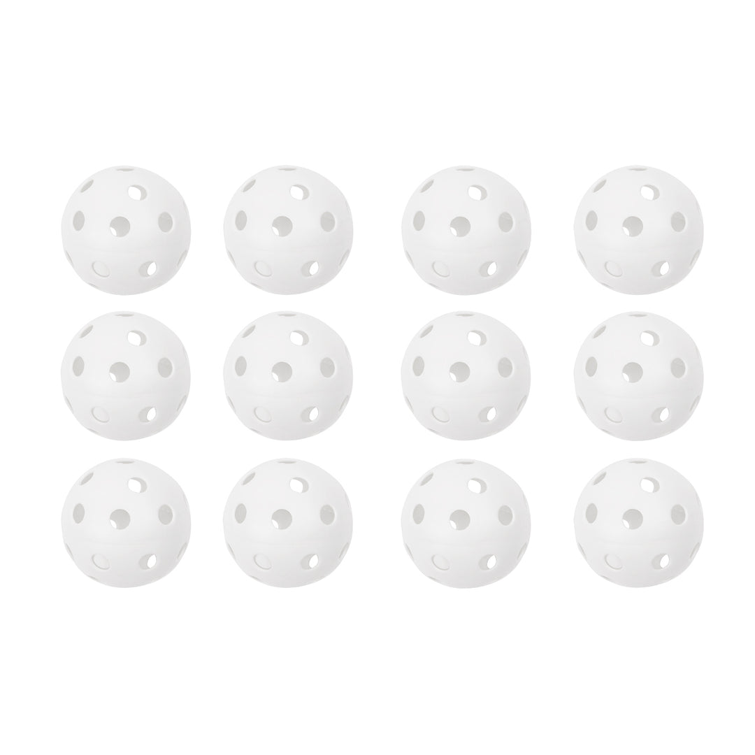 Champion Sports Plastic White Softballs - Dozen Champion Sports