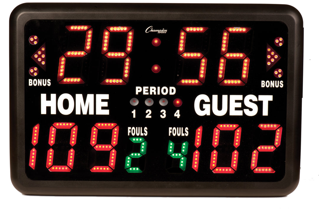 Champion Sports Tabletop Indoor Electronic Scoreboard Champion Sports