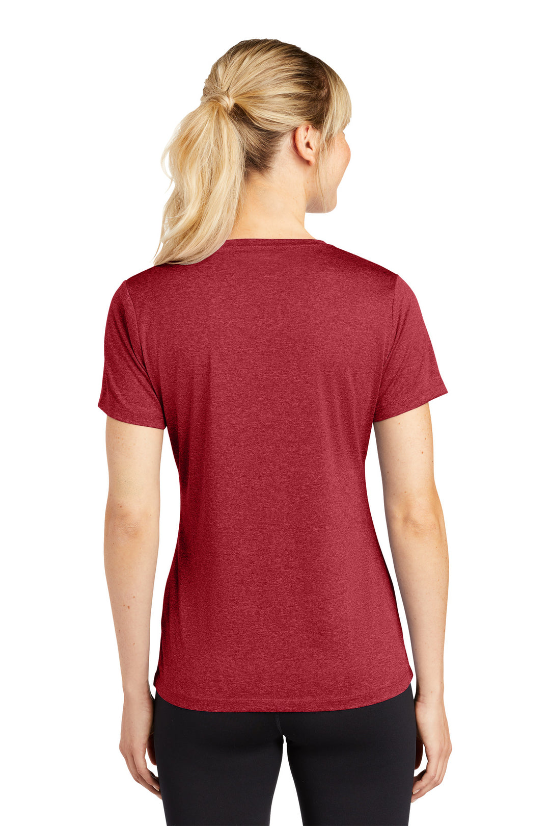 Sport-Tek Women's Heather Contender Scoop Neck Tee LST360