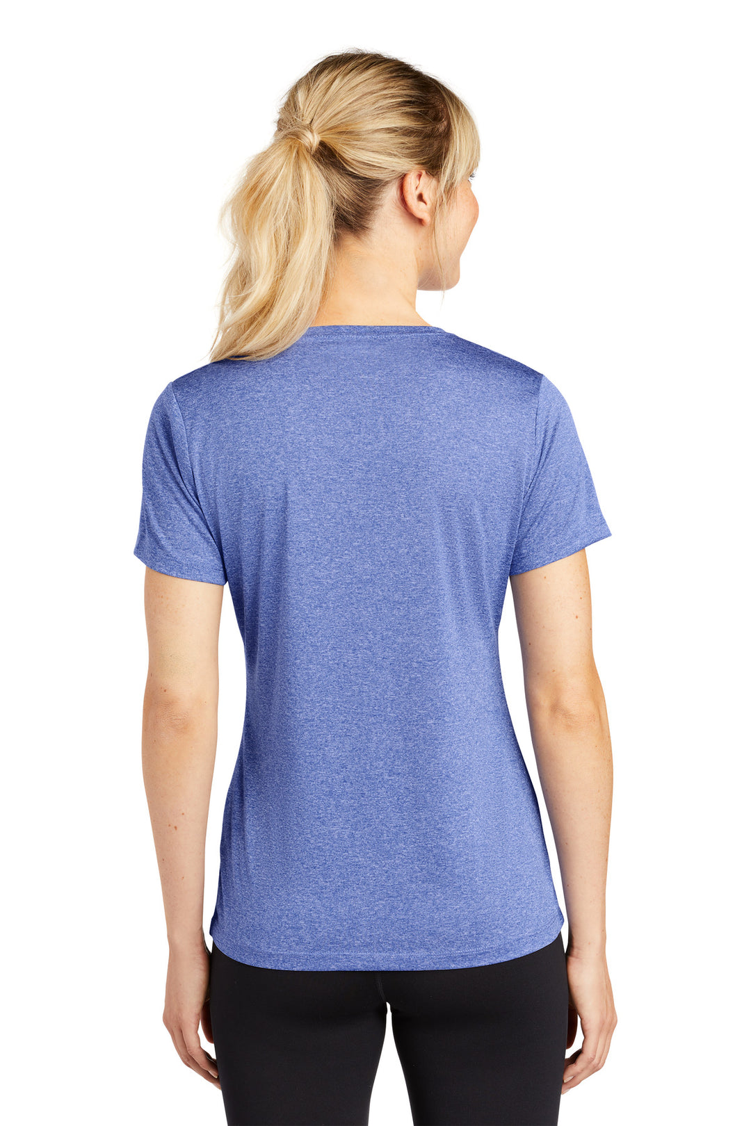 Sport-Tek Women's Heather Contender Scoop Neck Tee LST360