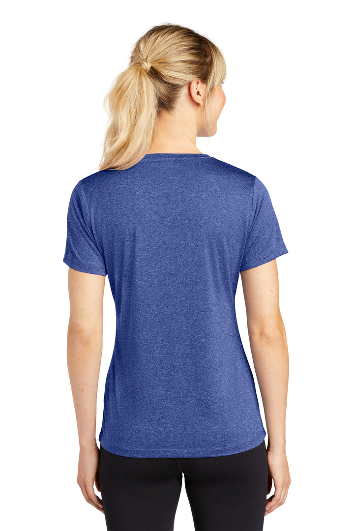 Sport-Tek Women's Heather Contender Scoop Neck Tee LST360