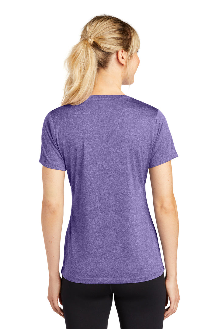 Sport-Tek Women's Heather Contender Scoop Neck Tee LST360