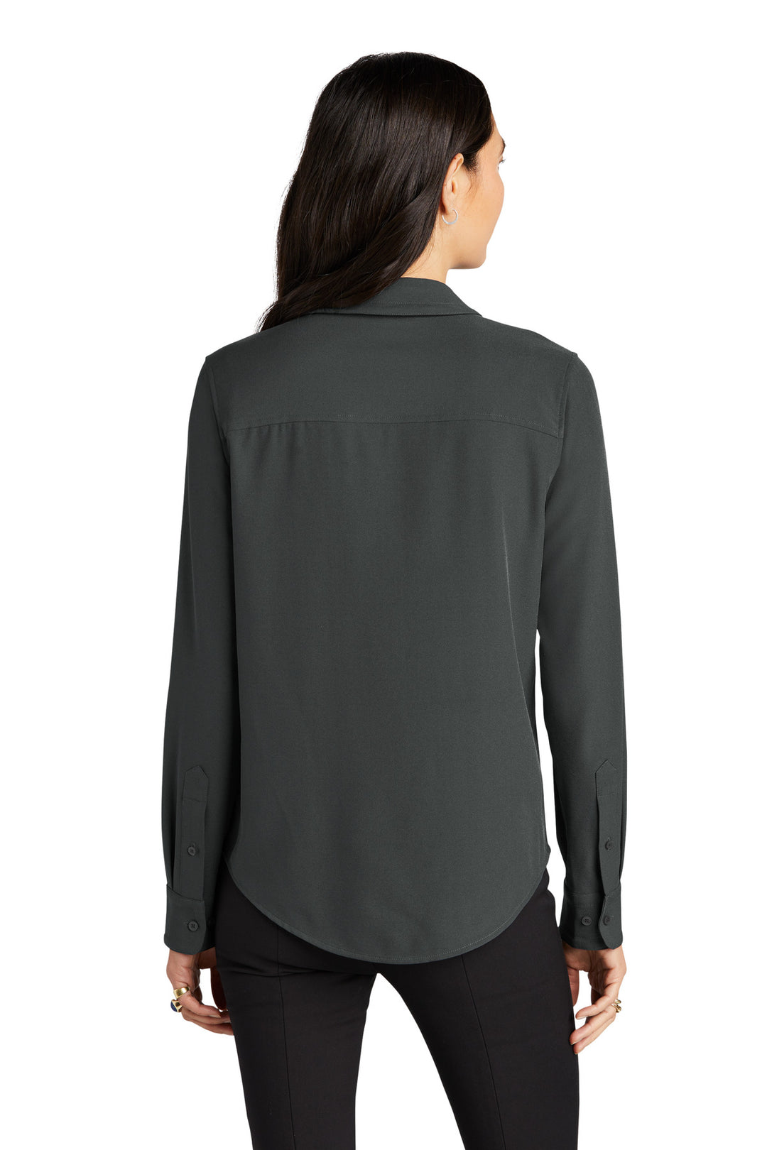 MERCER+METTLE Women's Stretch Crepe Long Sleeve Camp MM2013 Mercer+Mettle