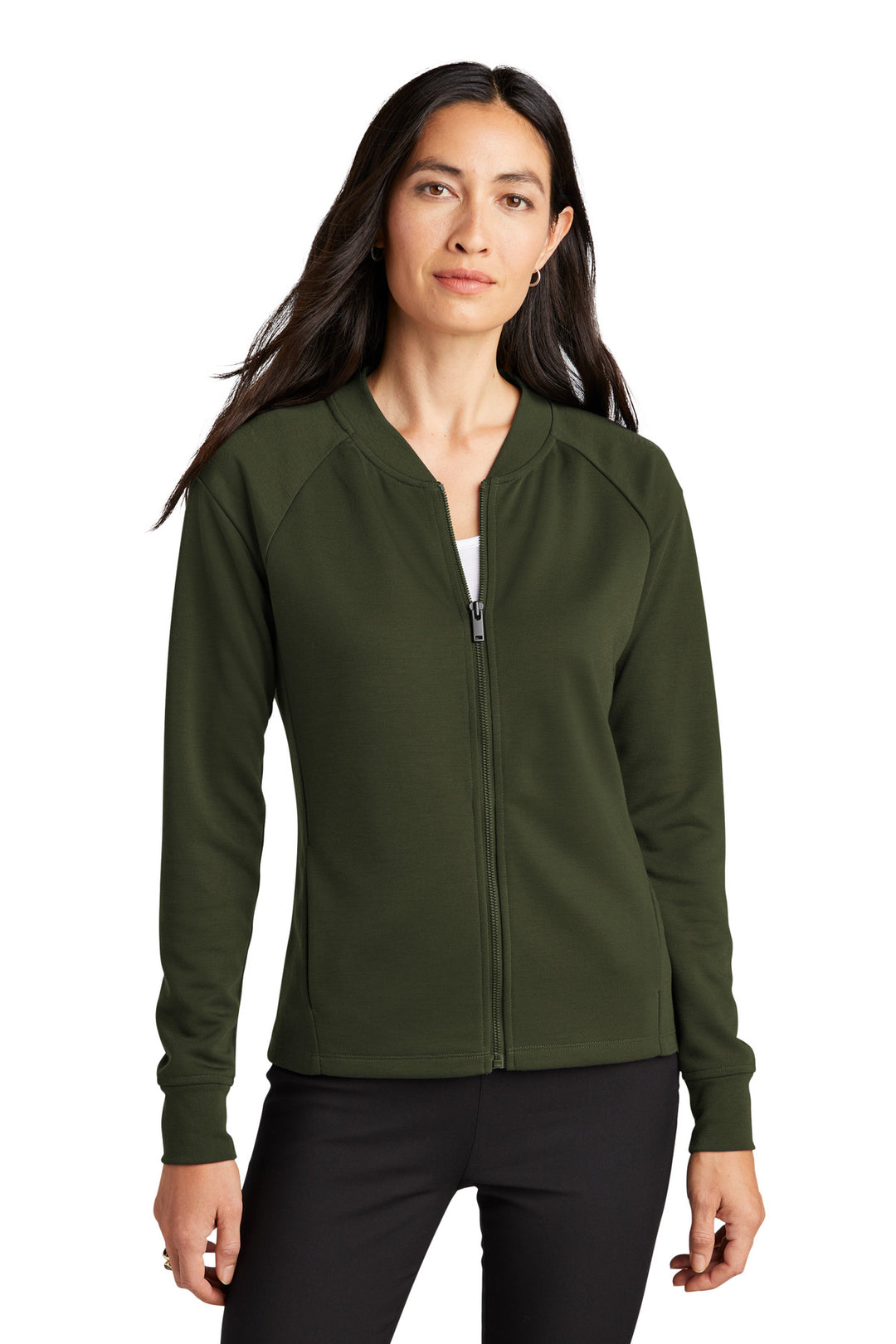 MERCER+METTLE Women's Double-Knit Bomber MM3001 Mercer+Mettle