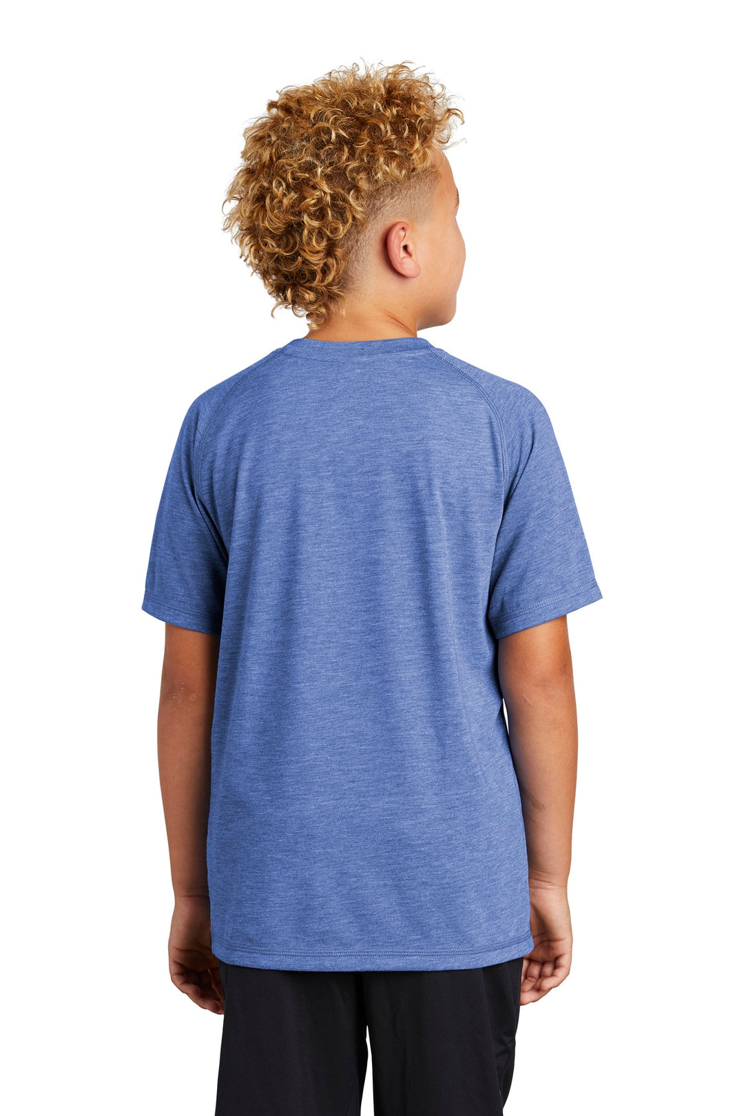 Sport-Tek Youth PosiCharge Tri-Blend Wicking Raglan Tee YST400