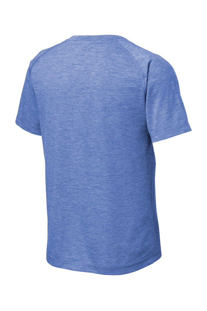 Sport-Tek Youth PosiCharge Tri-Blend Wicking Raglan Tee YST400