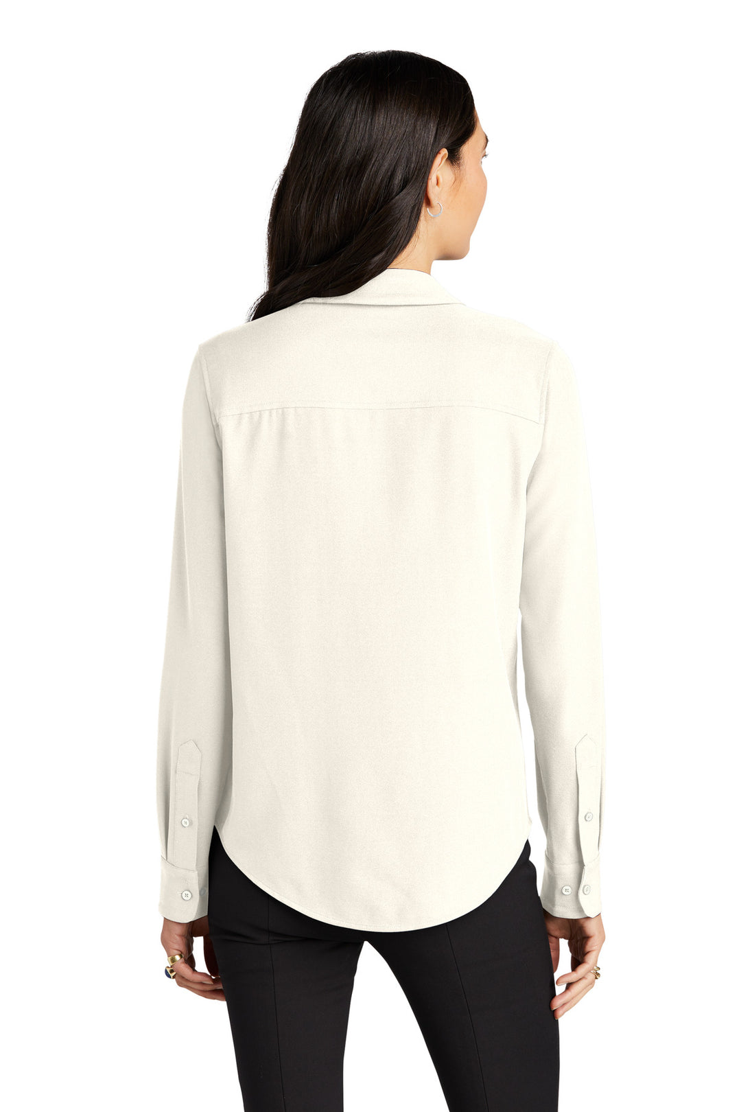 MERCER+METTLE Women's Stretch Crepe Long Sleeve Camp MM2013 Mercer+Mettle