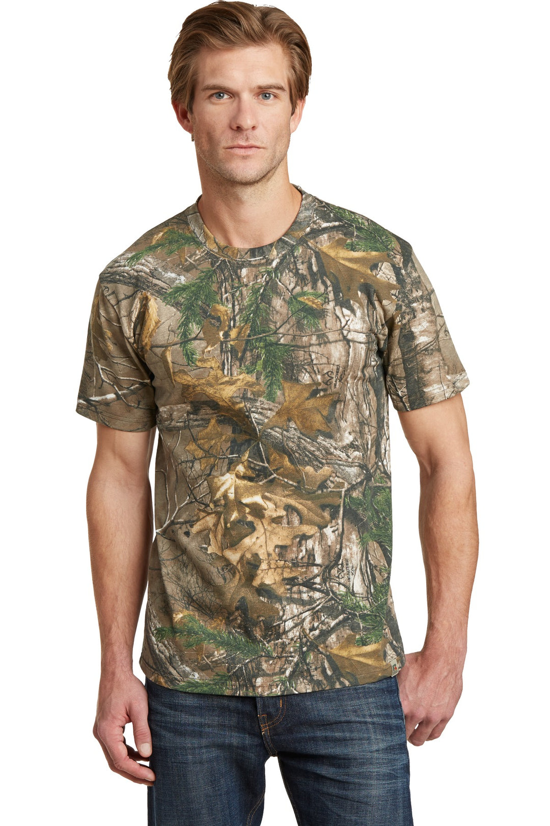 Russell Outdoors Men's Realtree Explorer 100% Cotton T-Shirt NP0021R Russell Outdoors