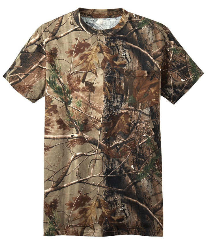 Russell Outdoors Men's Realtree Explorer 100% Cotton T-Shirt with Pocket S021R Russell Outdoors