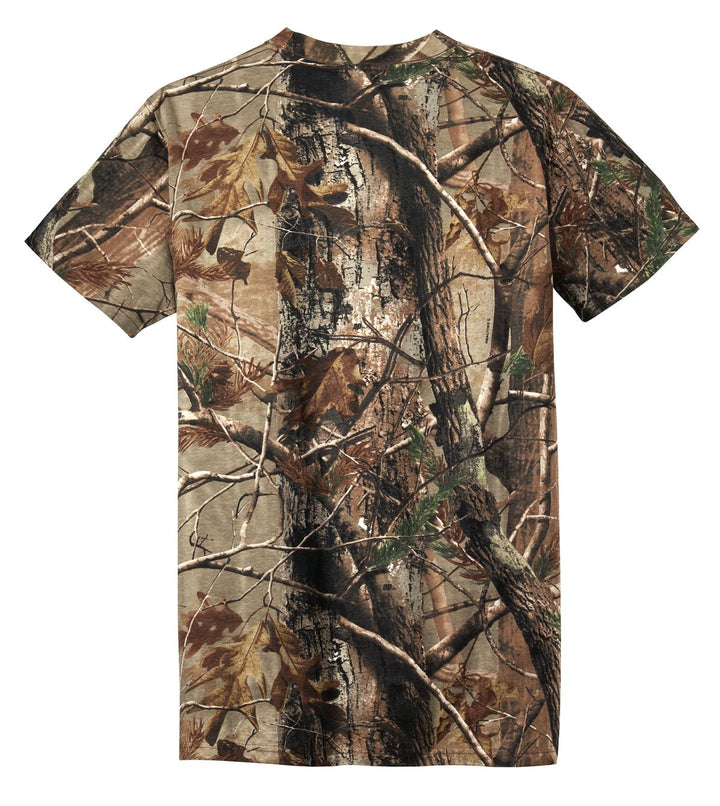 Russell Outdoors Men's Realtree Explorer 100% Cotton T-Shirt with Pocket S021R Russell Outdoors