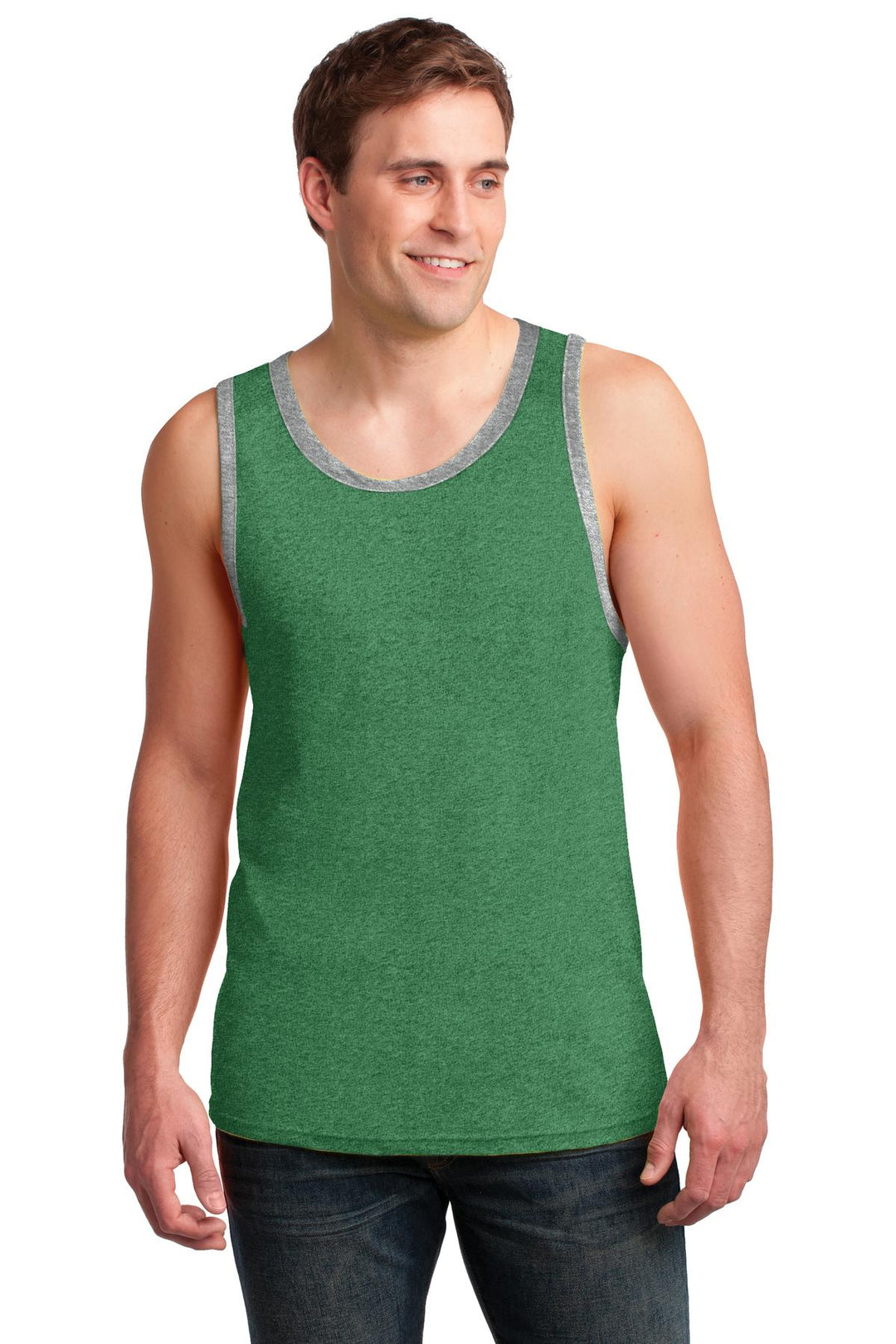 Anvil Men's 100% Combed Ring Spun Cotton Tank Top Anvil