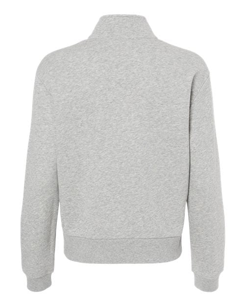 Alternative Women's Eco-Cozy Fleece Mock Neck Quarter-Zip Sweatshirt Alternative